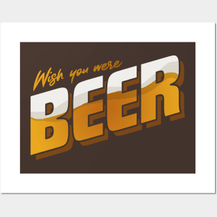 Wish You Were Beer Postcard Posters and Art